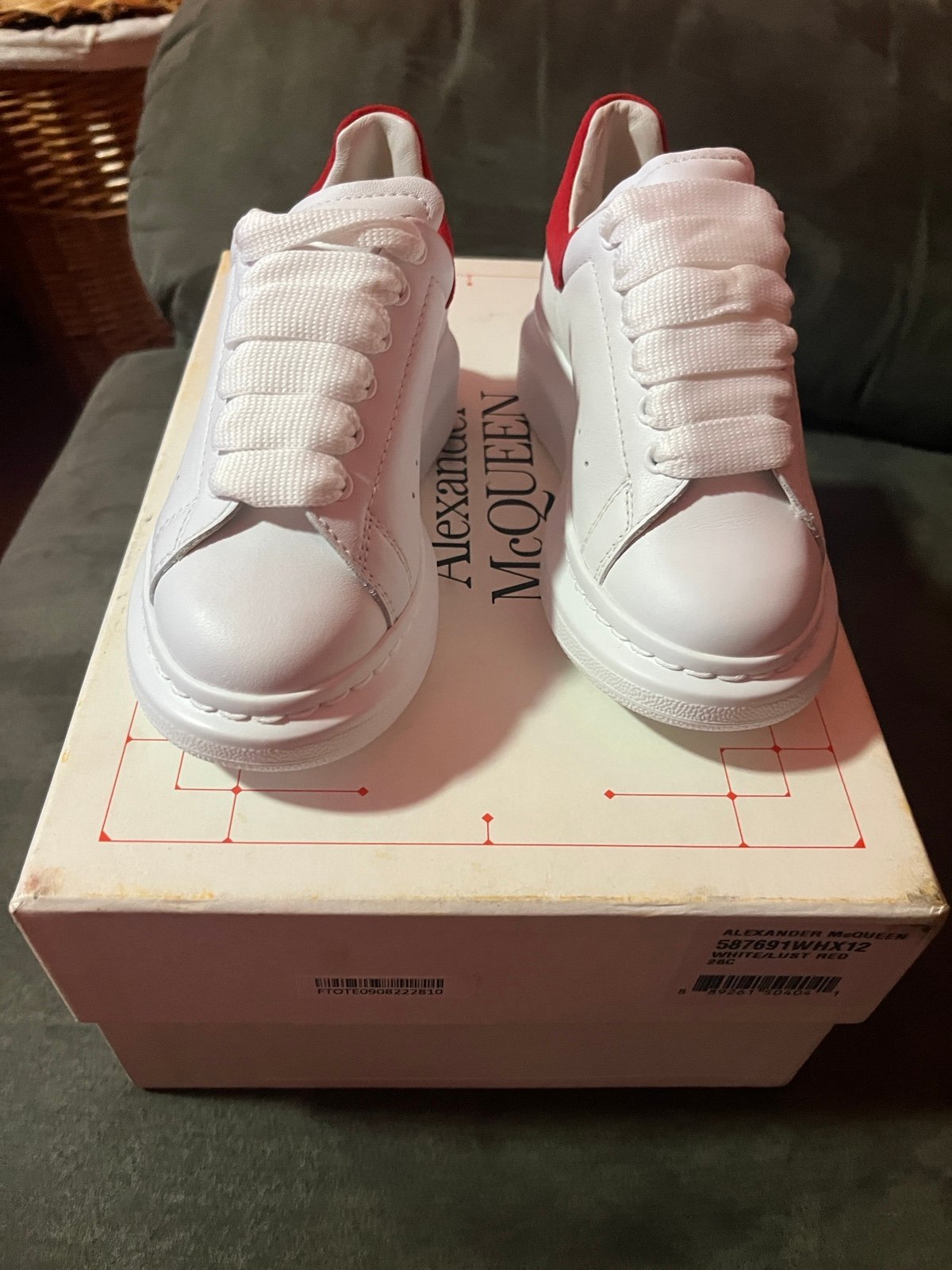 Alexander McQueen toddler sneakers sz9