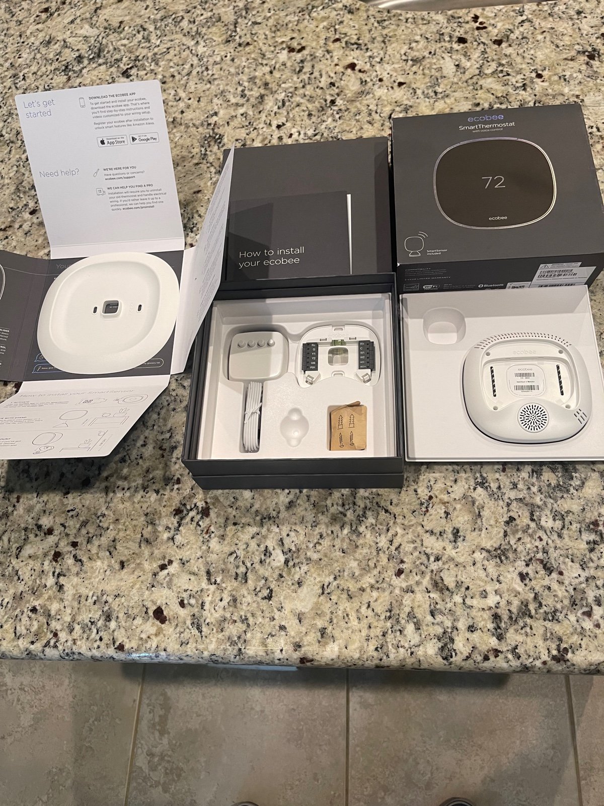Ecobee SmartThermostat with Voice Control