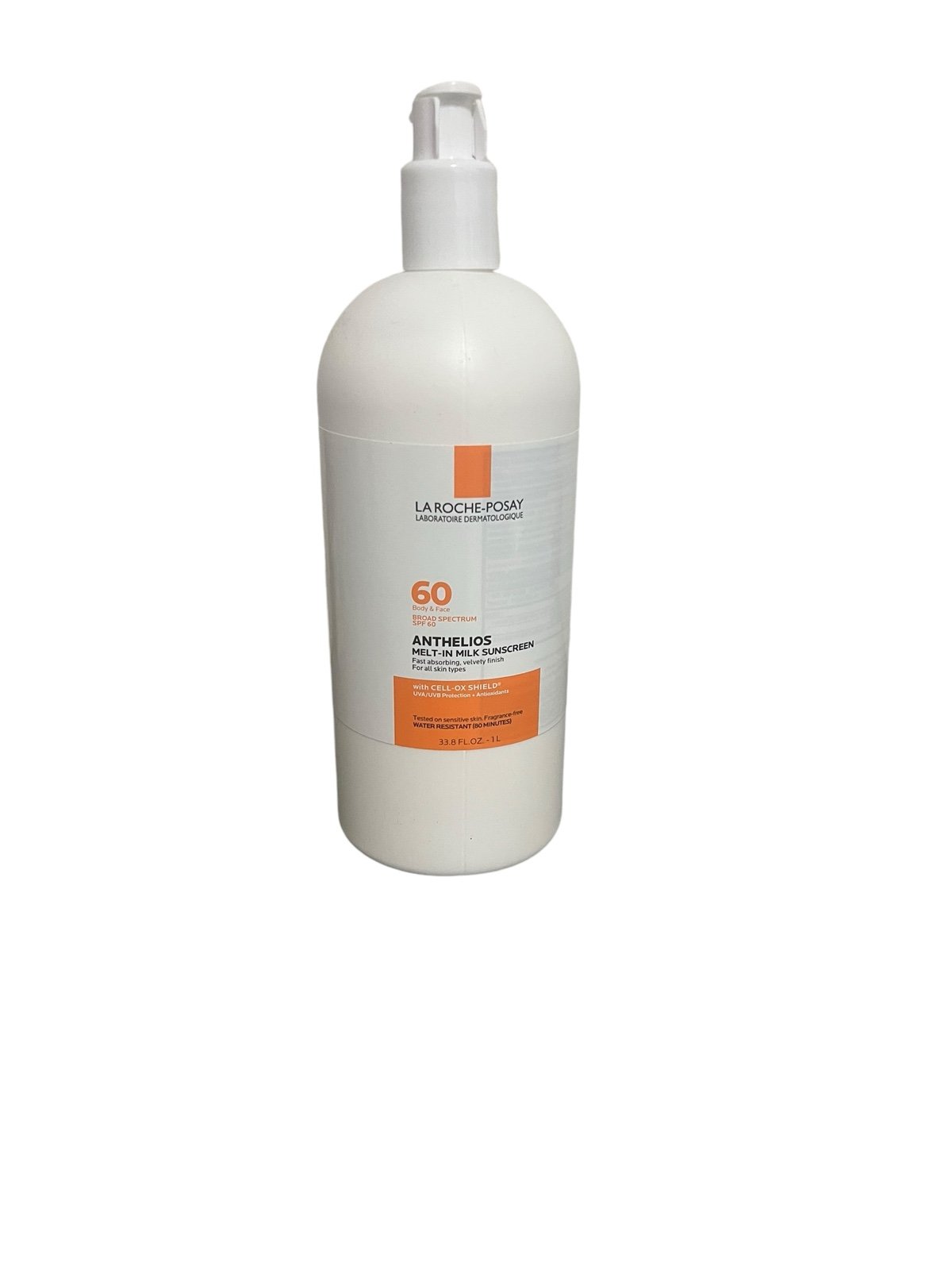 la roche posay anthelios spf 60 sunscreen 33.8 fl oz