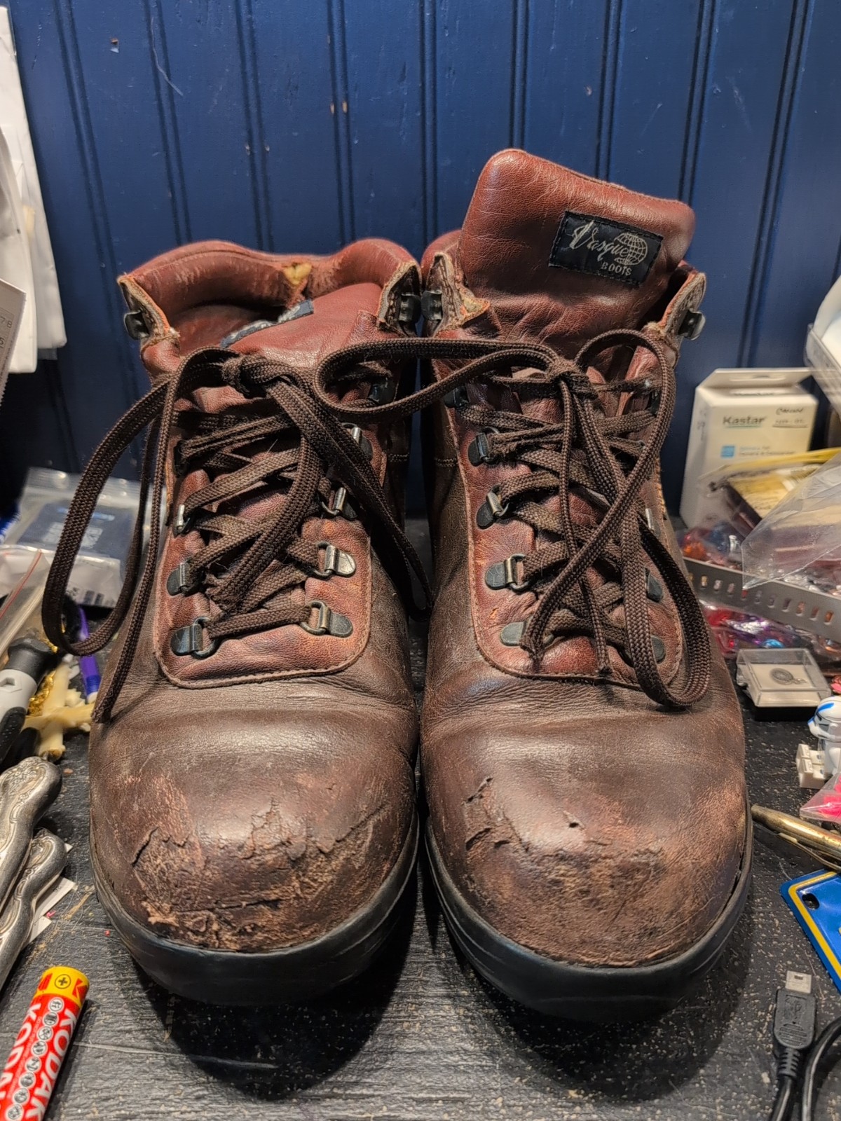 Vasque Sundowner Gore-Tex Men's 12 M 7142M Hiking Leather Boots Shoes Oxblood