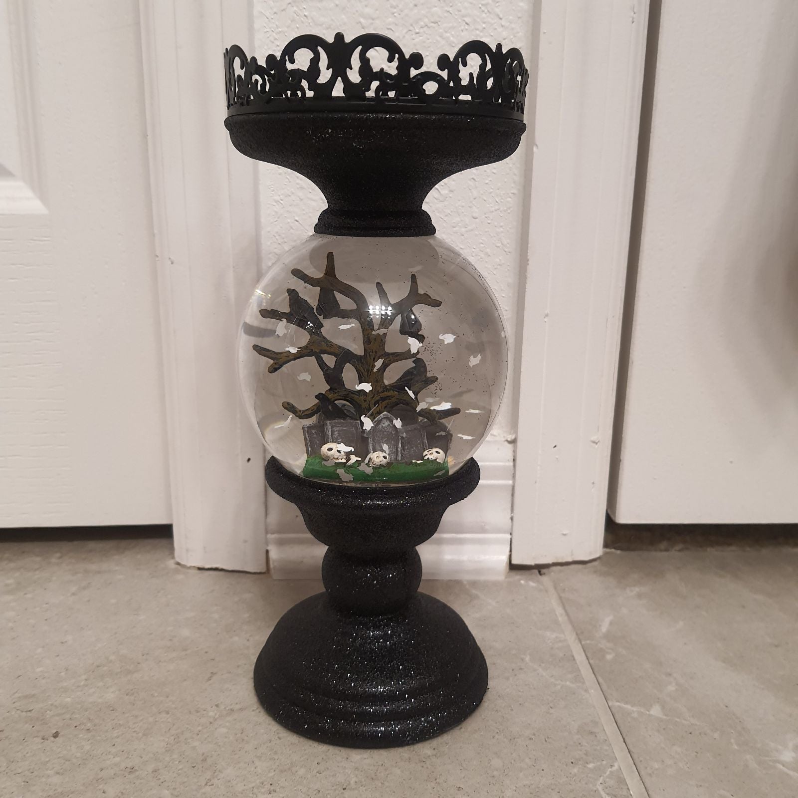 BBW Cemetery Globe Candle Holder