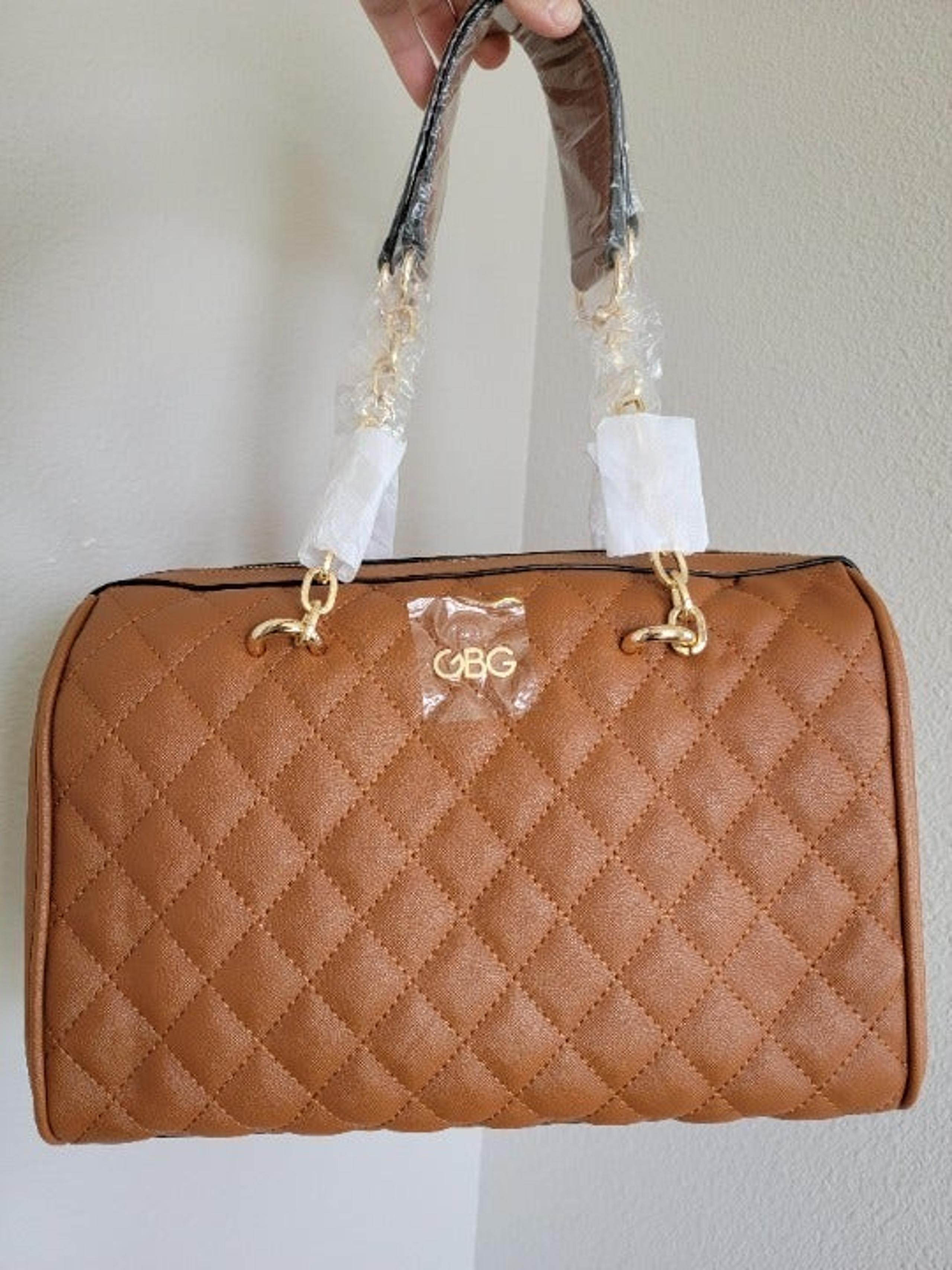 *GBG* G by Guess Cognac Quilted Satchel Handbag - Brand New with tags!!!