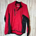 SUGOI Red and Black Large Semi Fit Cycling RS Zap Jacket