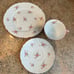 Shelley Bridal Rose 13543 Teacup-saucer-dessert plate England