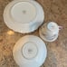 Shelley Bridal Rose 13543 Teacup-saucer-dessert plate England