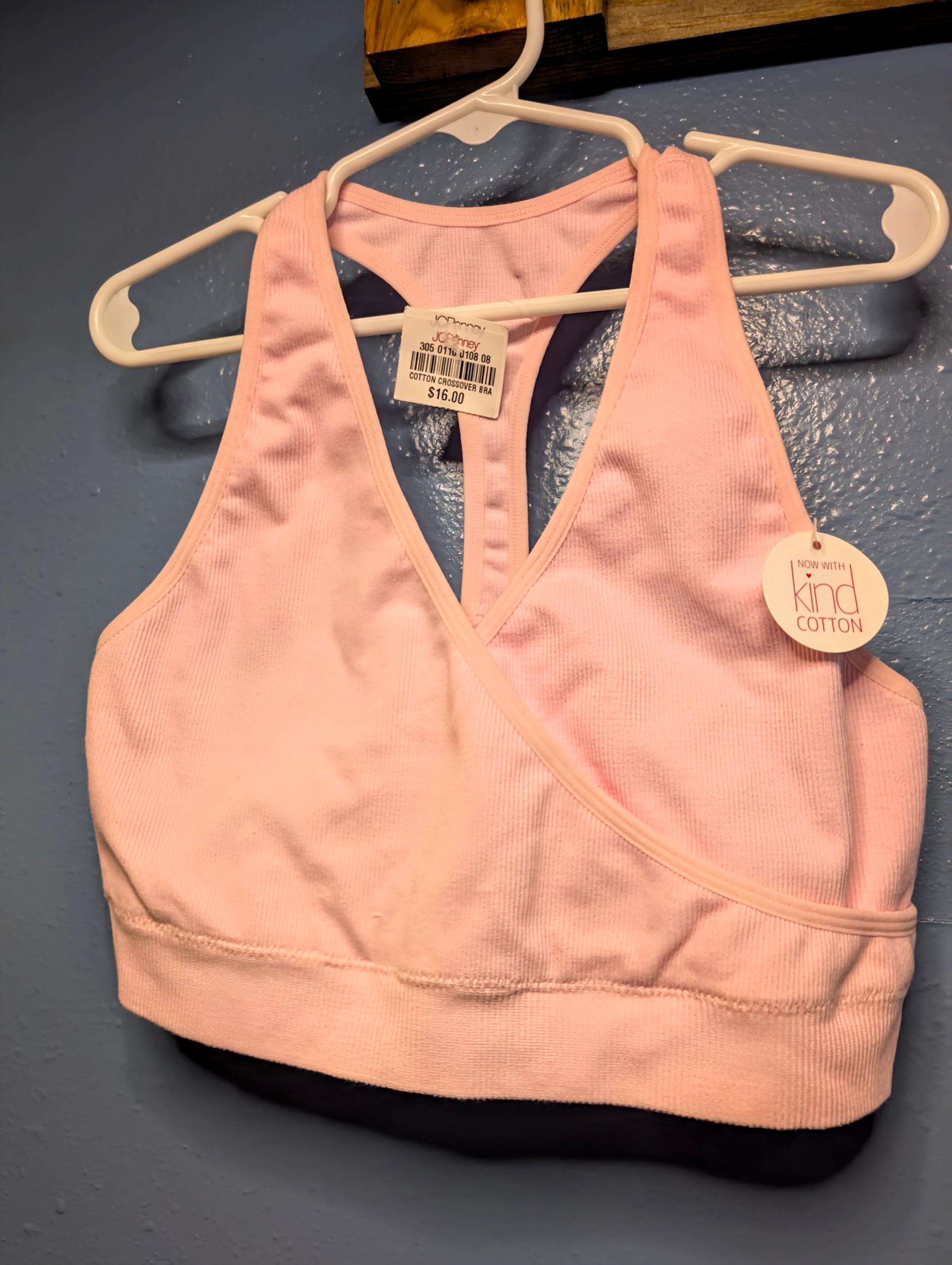 NEW W TAGS Maidenform women's XL sporty pink bralette athletic sports bra