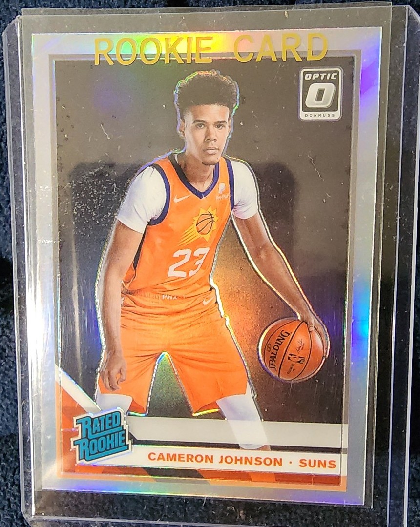 Cameron Johnson rated rookie refractor panini suns nets nba