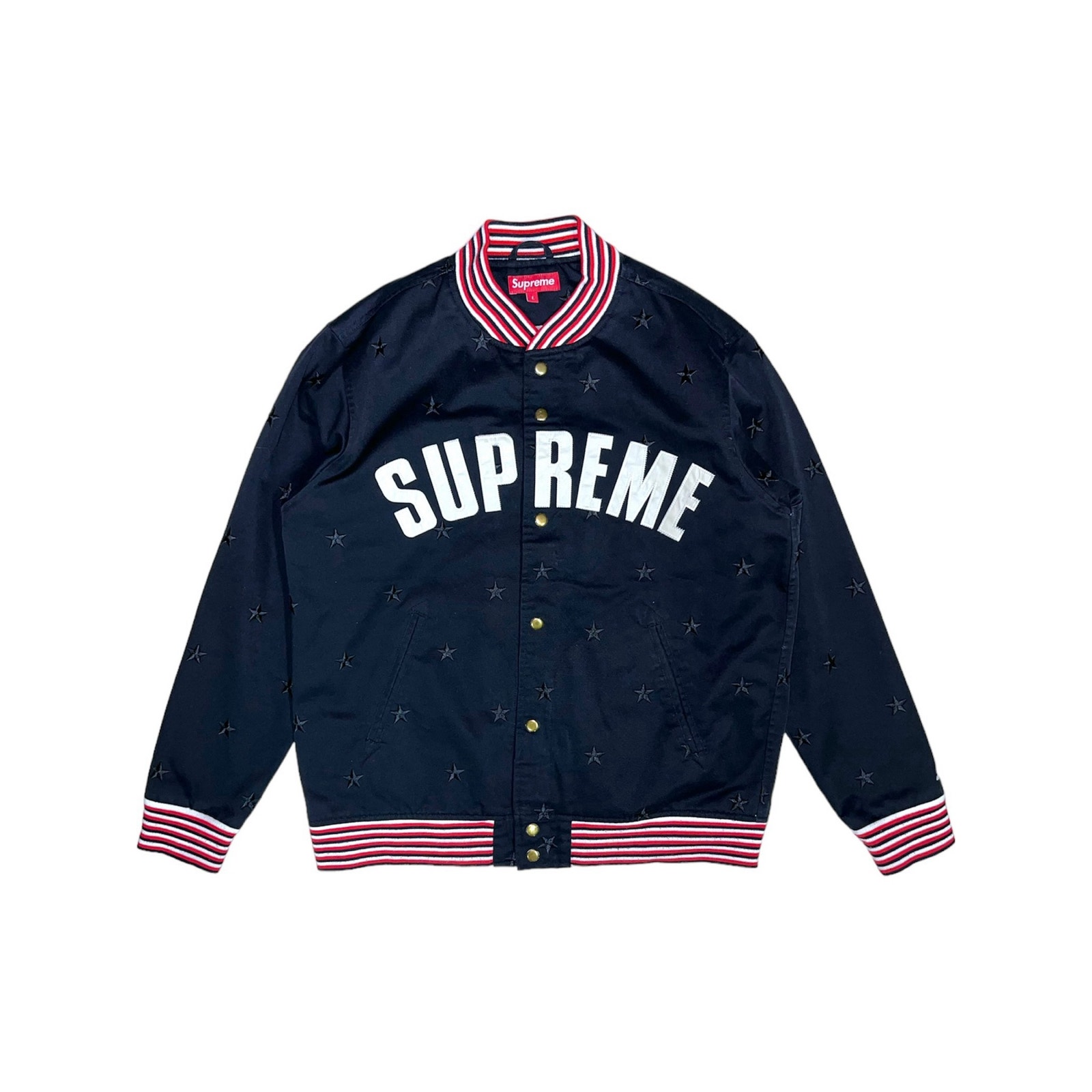 Supreme 2008 Starter Embroidered Star Arc Varsity Jacket
