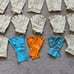 Gloves, industrial, lot of 19 pairs, all new. Industrial 100% cotton work glove