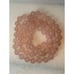 10mm Round Pink Quartz Beaded Necklace 31” Long