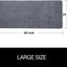 Luxury Bathroom Rug Shaggy Bath Mat 24 x 60 Inch, Washable Non Slip Bath