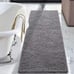 Luxury Bathroom Rug Shaggy Bath Mat 24 x 60 Inch, Washable Non Slip Bath