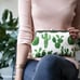 Ladies Clutch with Shoulder Strap, Cactus Clutch, Kisslock Frame Buckle Walle