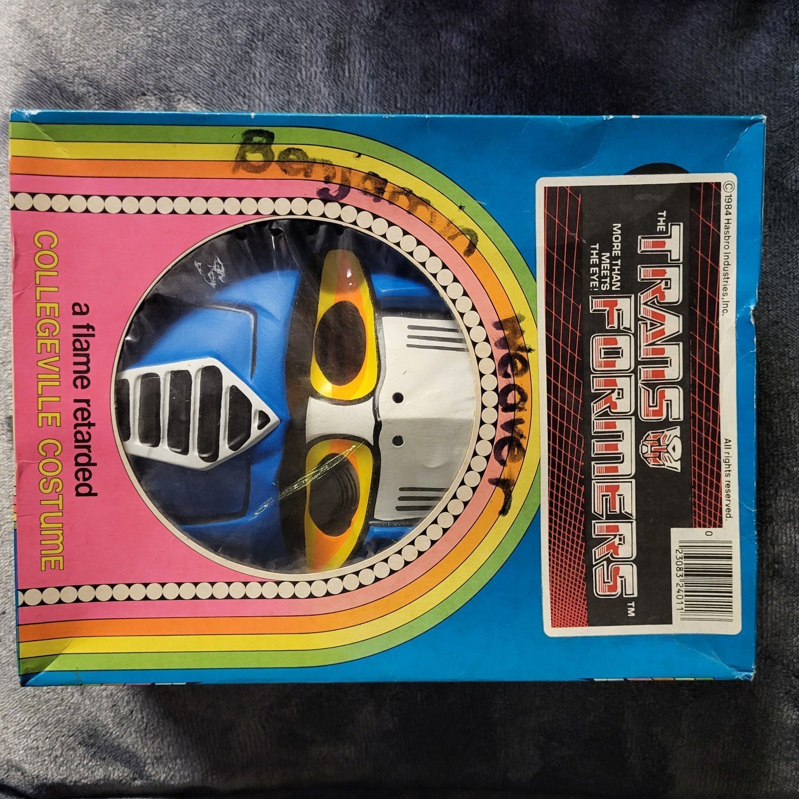 vintage 80s Halloween costume Transformers