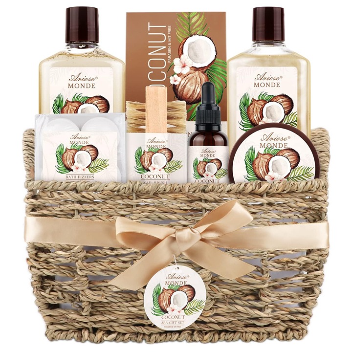 Bath & Shower Spa Basket Gift Set,