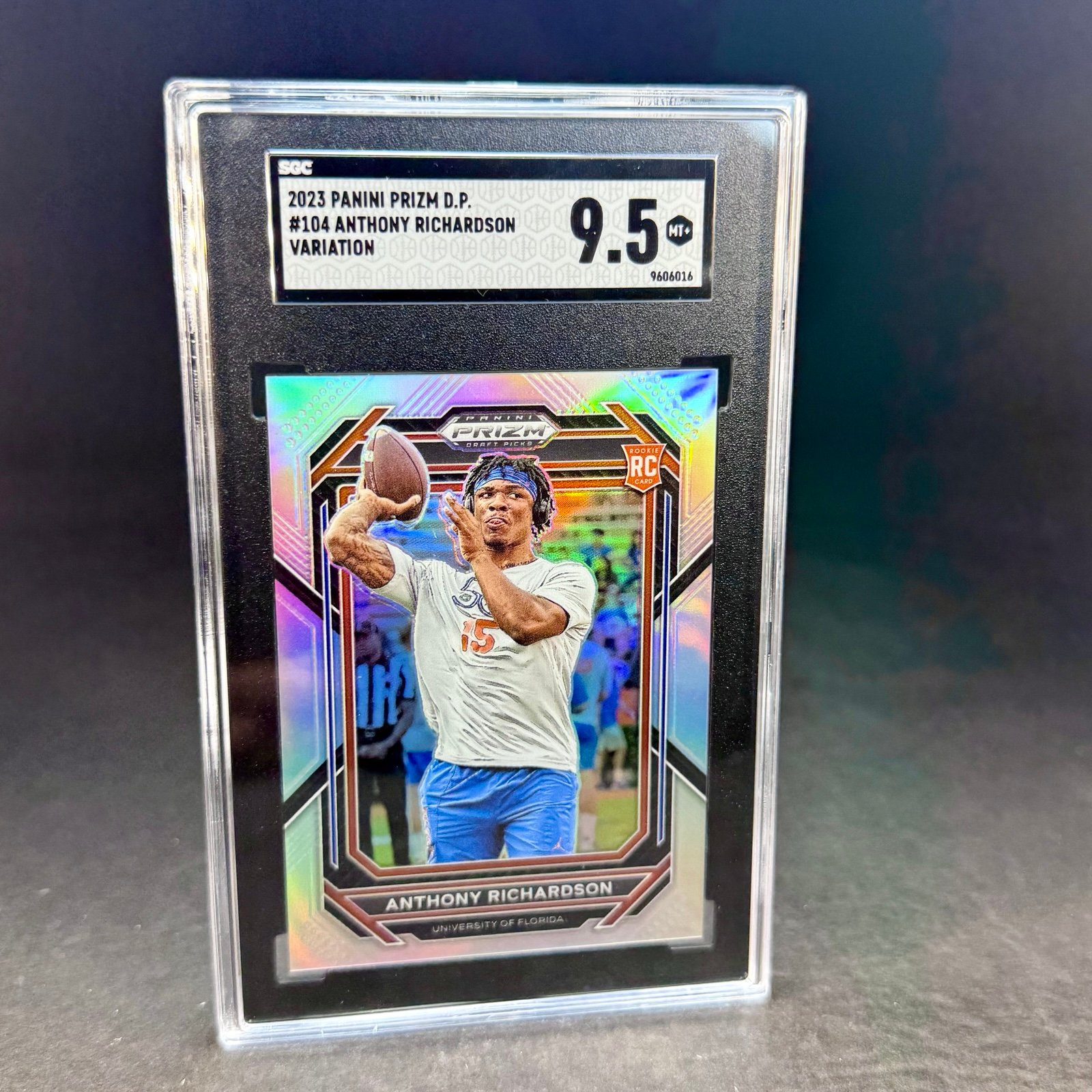 Anthony Richardson RC Silver Variation SGC 9.5 MT • 2023 Prizm Rookie #104