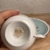 VTG Paragon Double Warrant TeaCup/Saucer Mint green/Dogwood Gold Trim England