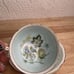VTG Paragon Double Warrant TeaCup/Saucer Mint green/Dogwood Gold Trim England