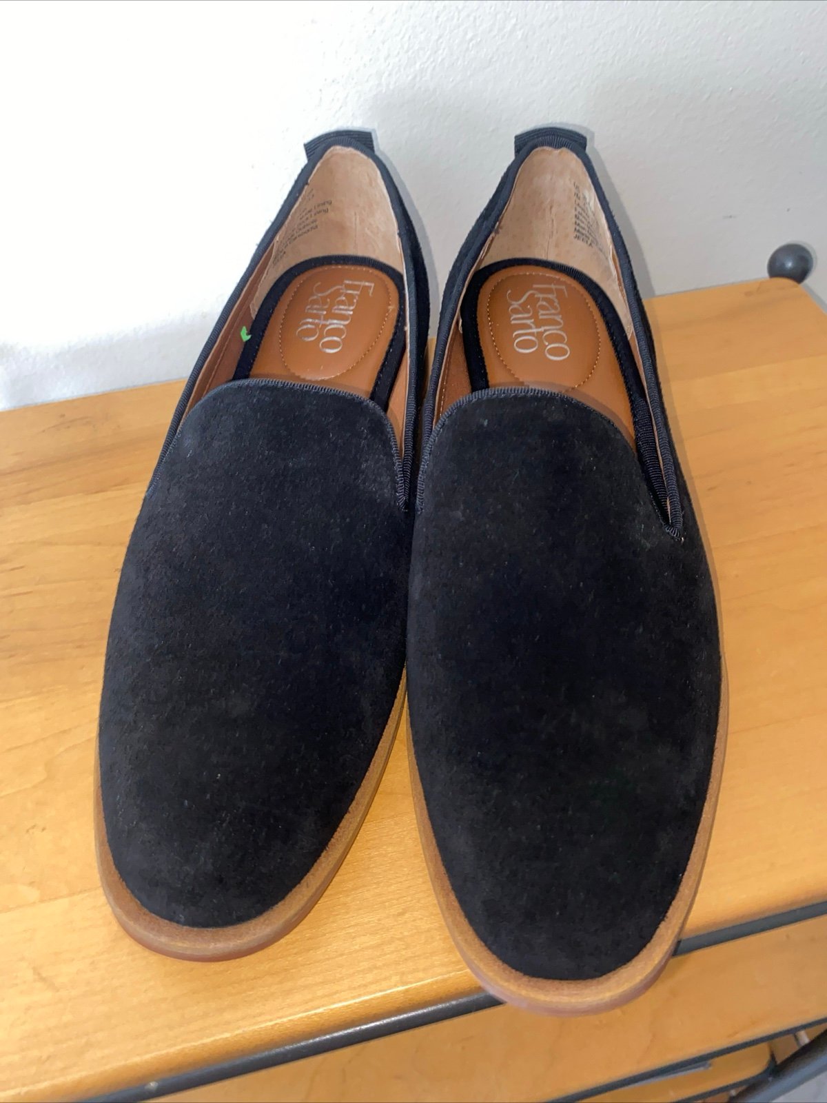 Franco Sarto suede loafers Sz 7 New