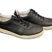 ECCO Leather Lace Up Casual Sneakers Black EU Size 42 US Size 8.5