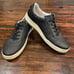 ECCO Leather Lace Up Casual Sneakers Black EU Size 42 US Size 8.5