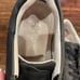 ECCO Leather Lace Up Casual Sneakers Black EU Size 42 US Size 8.5