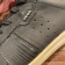 ECCO Leather Lace Up Casual Sneakers Black EU Size 42 US Size 8.5