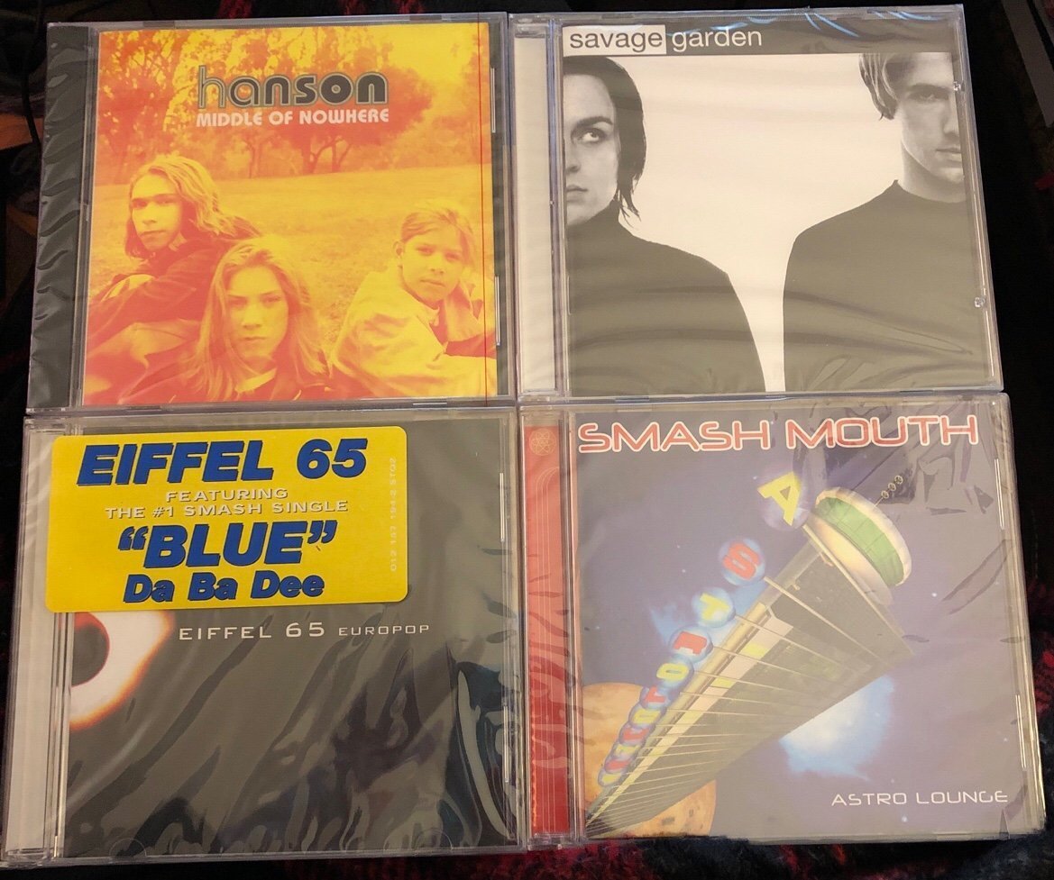 Original Date Factory Sealed 1997-1999 CD Lot