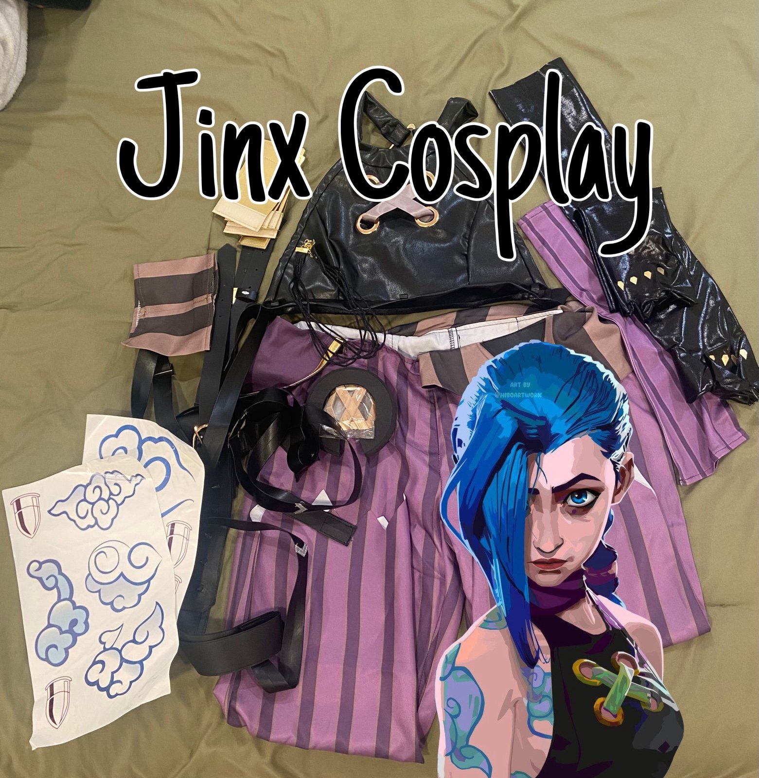 Jinx Powder League of Legends Arcane Cosplay