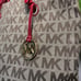 NWOT Michael Kors | Jet Set MK Signature Tote | One-Size