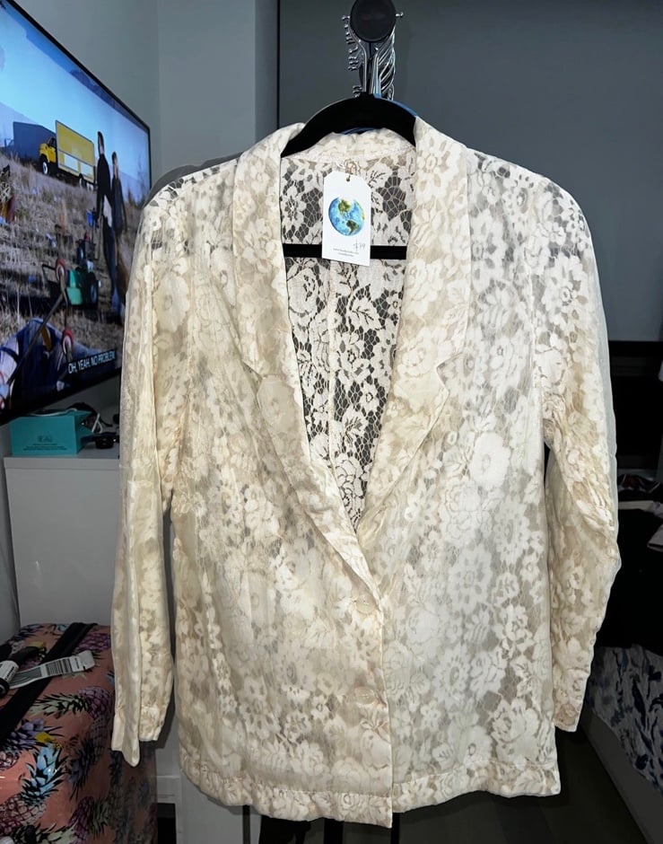 NWT Lace blazer - Sunday soho