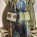 NWT Women's Tommy Bahama Beautiful Green Straw and Leather Handbag w/ dustbag