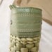 NWT Women's Tommy Bahama Beautiful Green Straw and Leather Handbag w/ dustbag