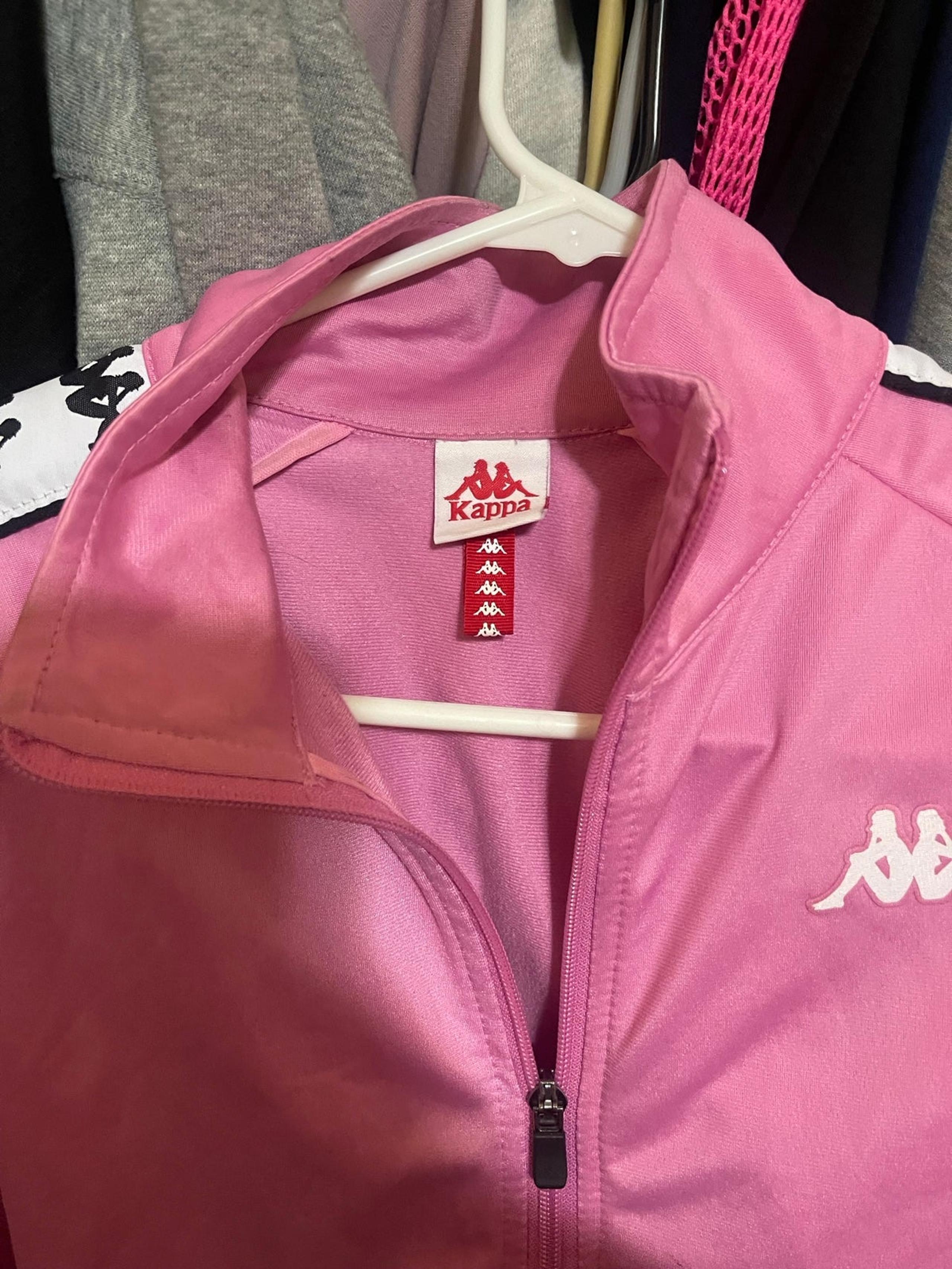 Pink Kappa zip up