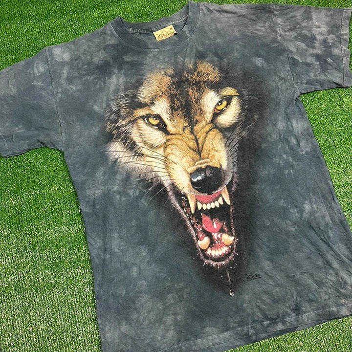 Vintage 1999 The Mountain Wolf Full Front Print