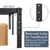 18 Metal Bed Frame Platform Heavy Duty Steel Slat Support No Box Spring Needed