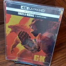 Godzilla X Kong The New Empire 4K Steelbook-EU IMPORT- w/PROTETCIVE SLEEVE – NEW