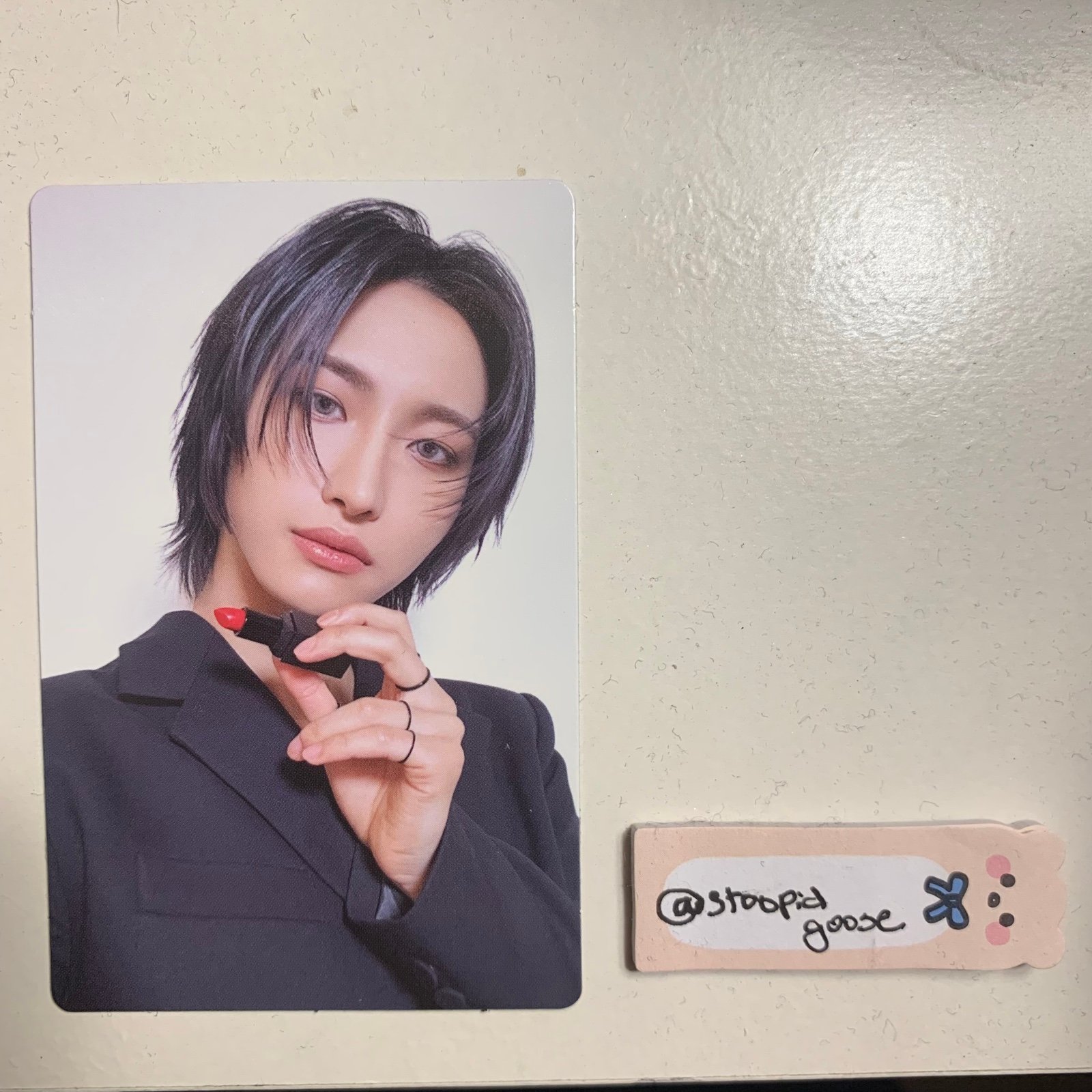 Ateez Seonghwa Golden Hour Pt 2 Hello82 Exclusive POB Kiss Lipstick Photocard