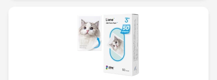 Liene Zink Photo Paper (40) Sheets