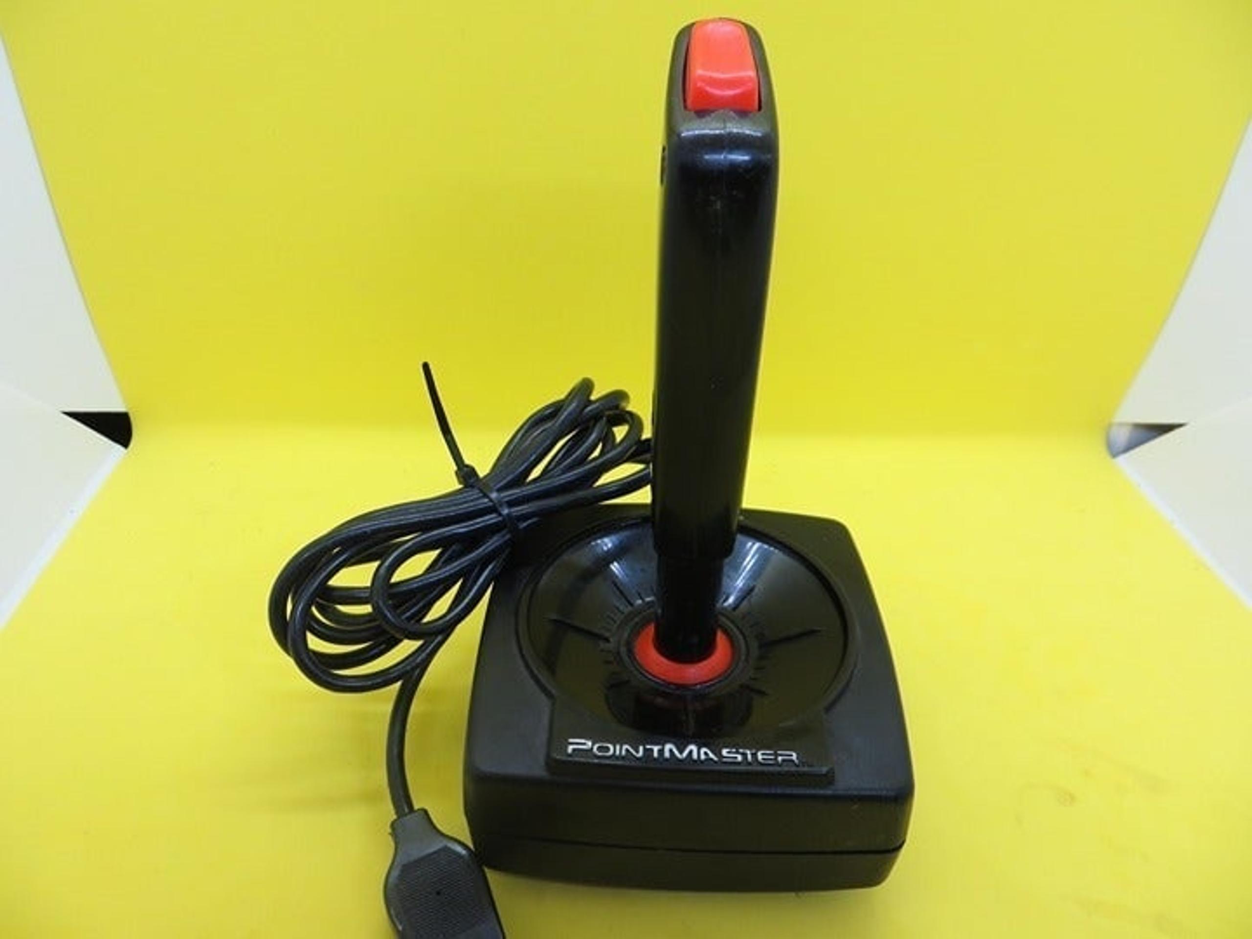 POINTMASTER JOYSTICK CONTROLLER FOR ATARI 2600 400 800 HARDLY EVER USED LIKE NEW