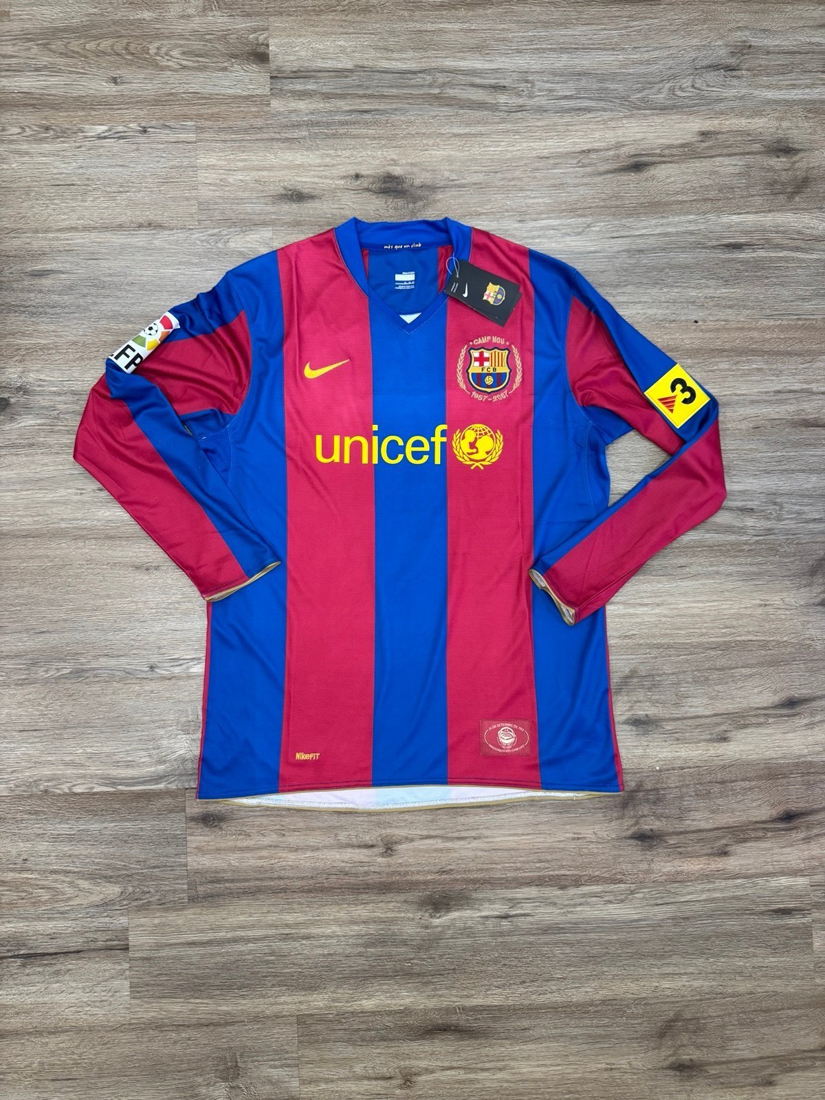 2007/2008 Barcelona Ronaldinho Jersey