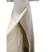 AW BRIDAL 16 2X Plus Champagne Etta satin bridesmaid formal maxi dress NEW B63