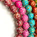 14mm Multi Turquoise Beads Strand