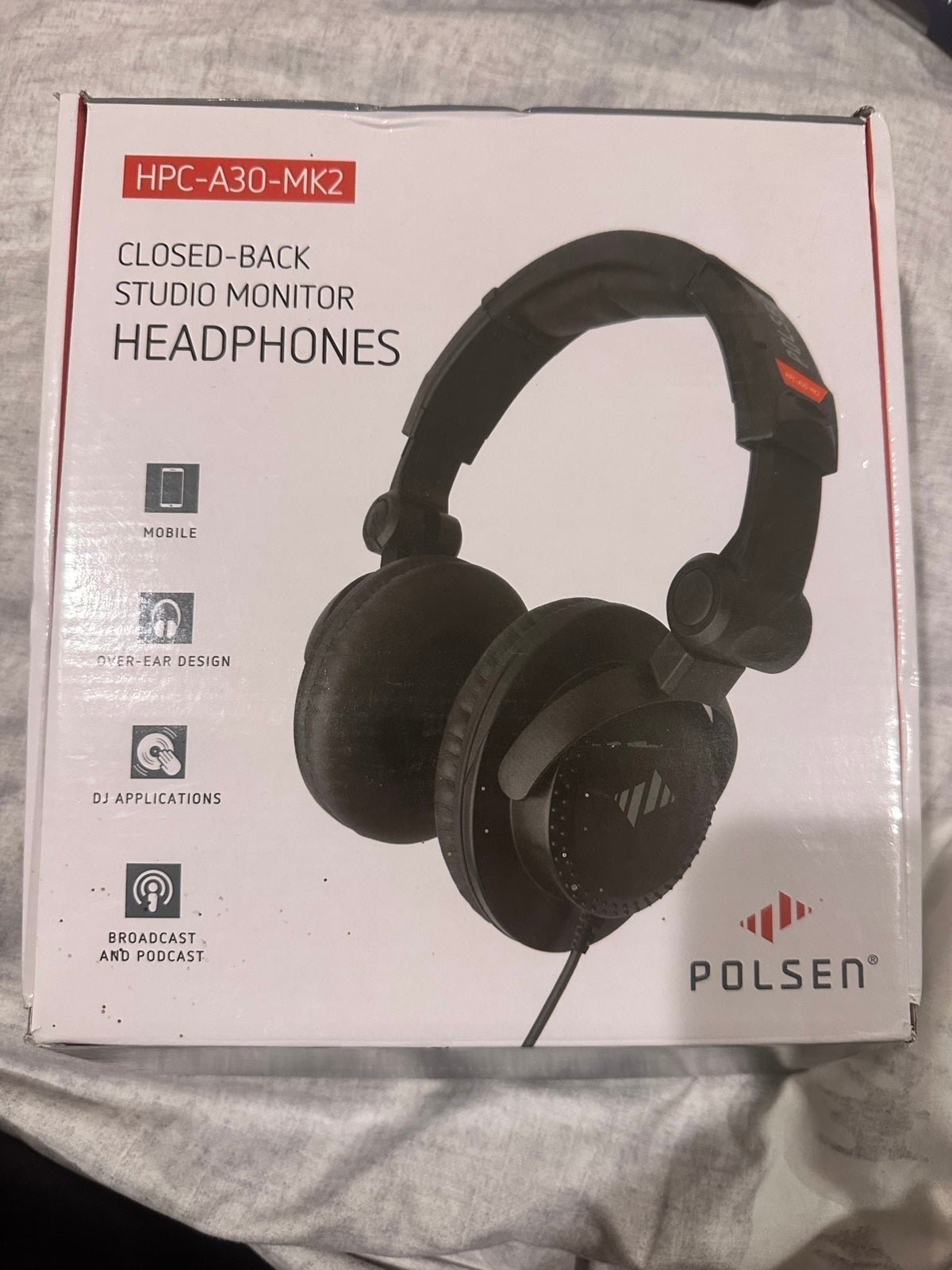 New polsen headset hpc-a30-mk2 OPEN BOX Return