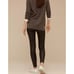 Aritzia Wilfred Free Daria Pant High-Waisted Vegan Leather Leggings Black