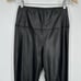 Aritzia Wilfred Free Daria Pant High-Waisted Vegan Leather Leggings Black