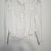 Veronica Beard Jamie Pintucked Peasant Ruffle Women's Top 0 350