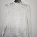Veronica Beard Jamie Pintucked Peasant Ruffle Women's Top 0 350