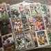 Football trading card lot