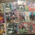 Football trading card lot